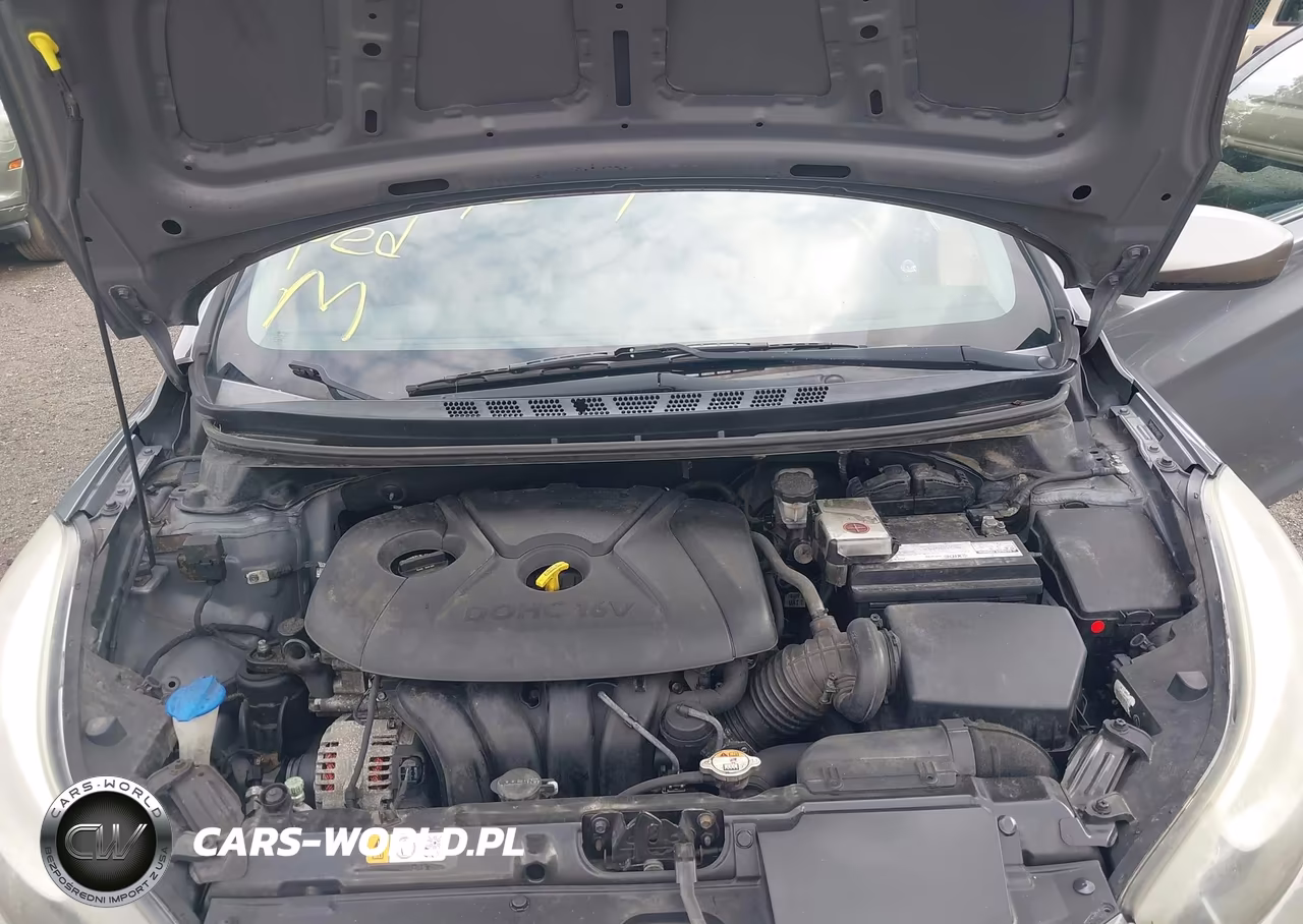 2014 Hyundai Elantra Se VIN:5NPDH4AE8EH489477 - 10