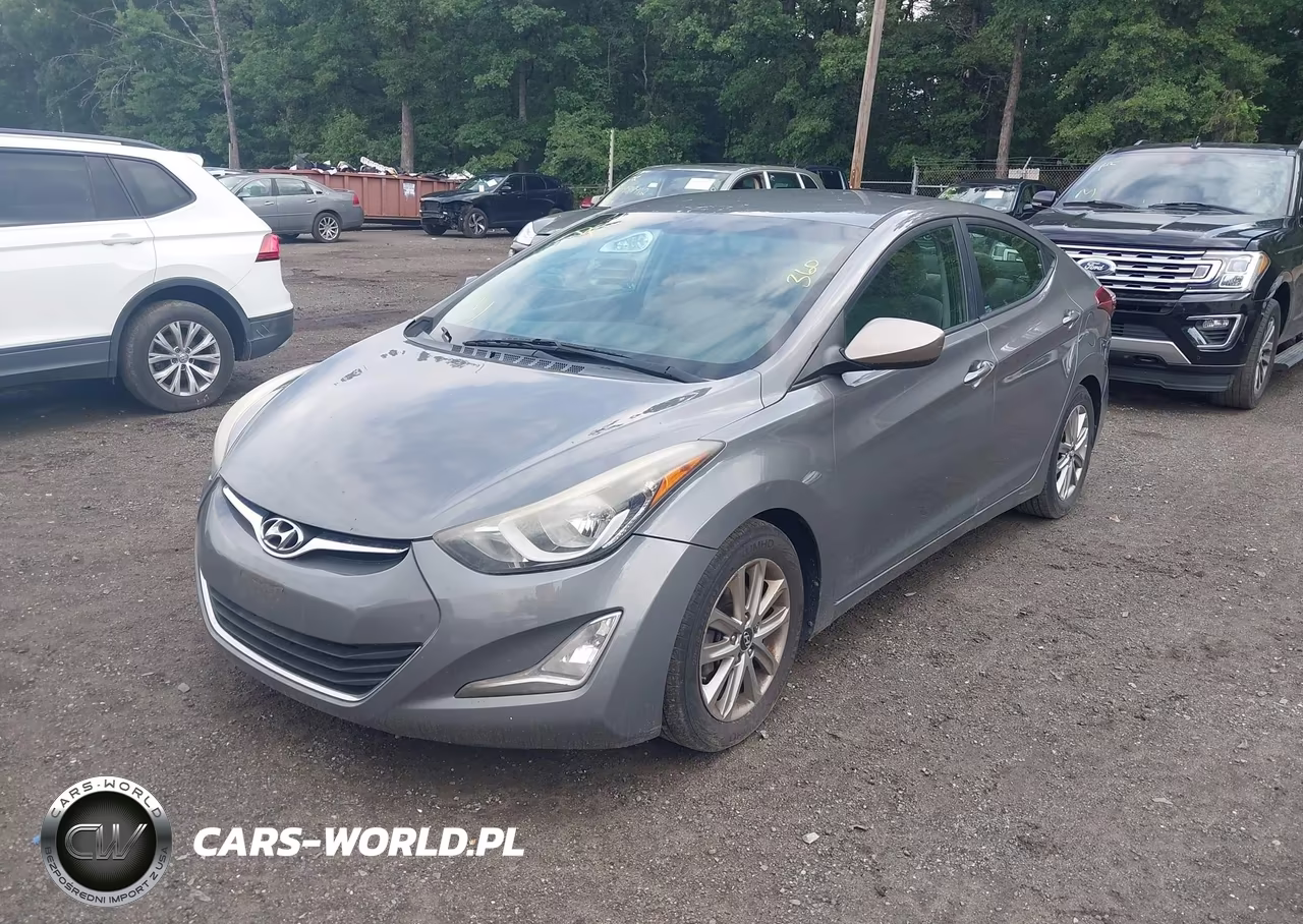 2014 Hyundai Elantra Se VIN:5NPDH4AE8EH489477 - 2