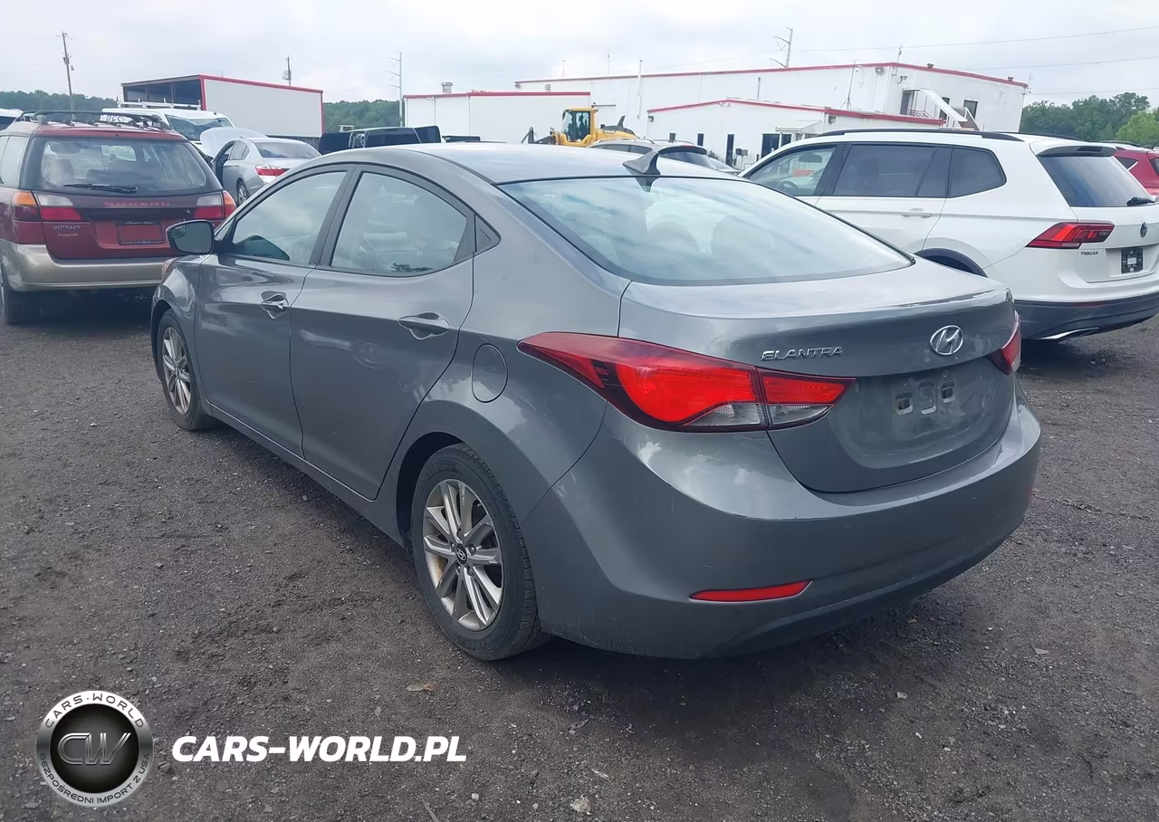 2014 Hyundai Elantra Se VIN:5NPDH4AE8EH489477 - 3
