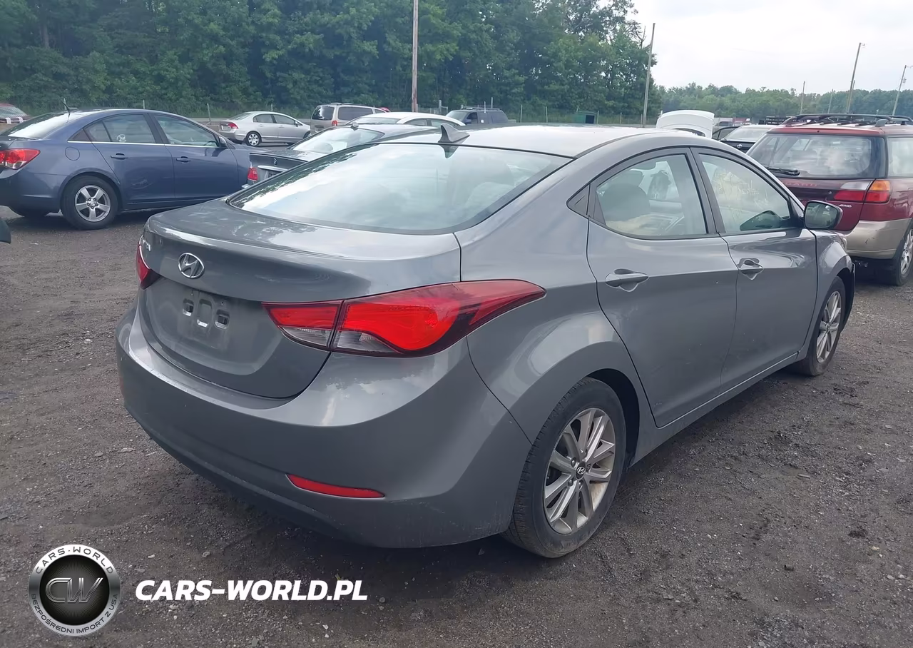 2014 Hyundai Elantra Se VIN:5NPDH4AE8EH489477 - 4