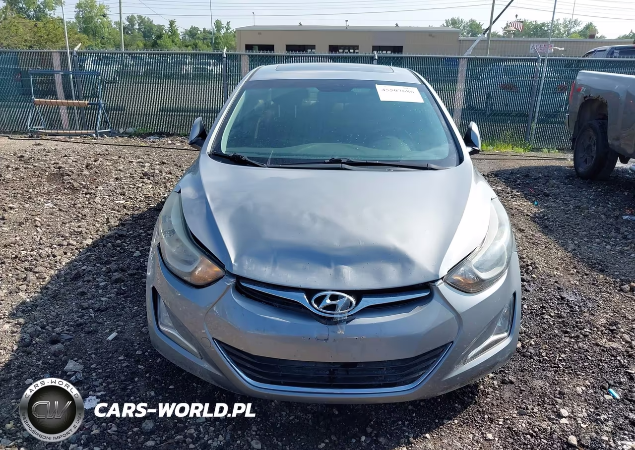 2016 Hyundai Elantra Value Edition VIN:KMHDH4AEXGU491624 - 12