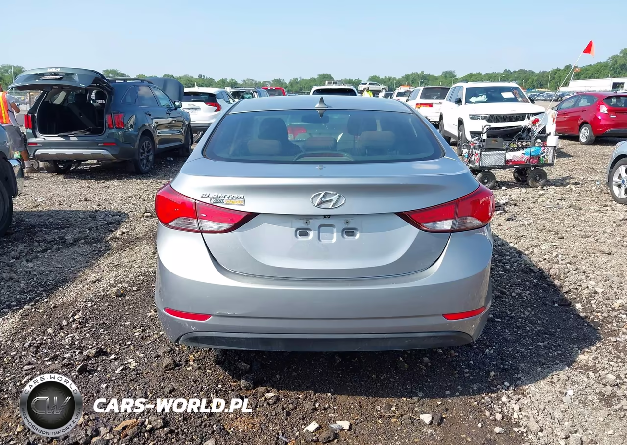 2016 Hyundai Elantra Value Edition VIN:KMHDH4AEXGU491624 - 16