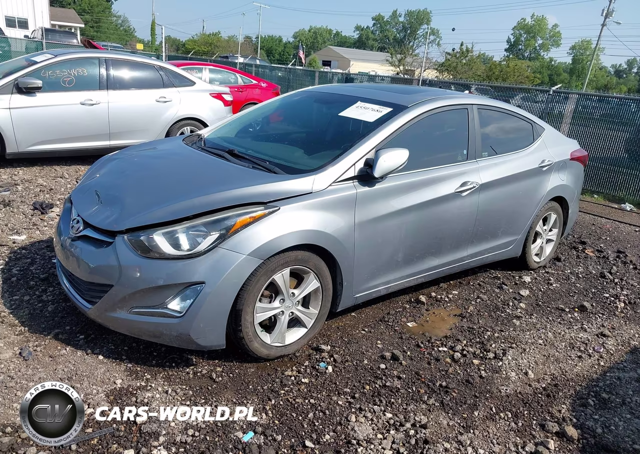 2016 Hyundai Elantra Value Edition VIN:KMHDH4AEXGU491624 - 2