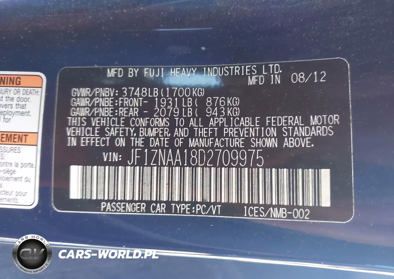 2013 Scion Fr-S VIN:JF1ZNAA18D2709975 - 9