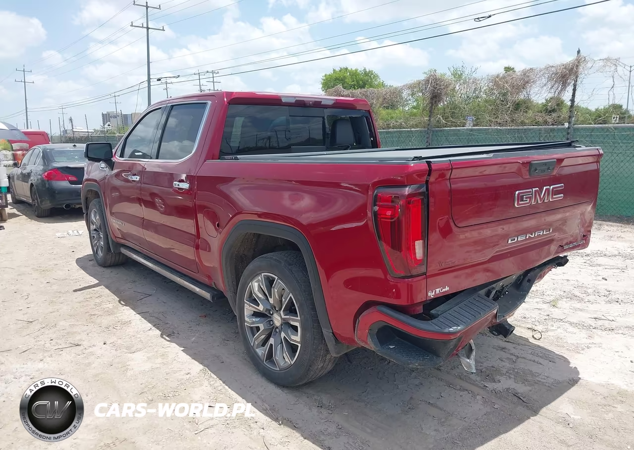 2023 GMC Sierra 1500 4Wd Short Box Denali VIN:3GTUUGE87PG213062 - 3