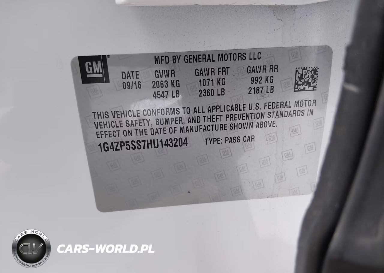 2017 Buick Lacrosse Essence VIN:1G4ZP5SS7HU143204 - 9