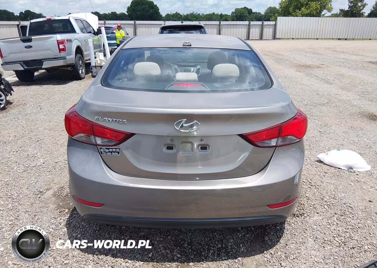 2016 Hyundai Elantra Se VIN:5NPDH4AE7GH701627 - 17