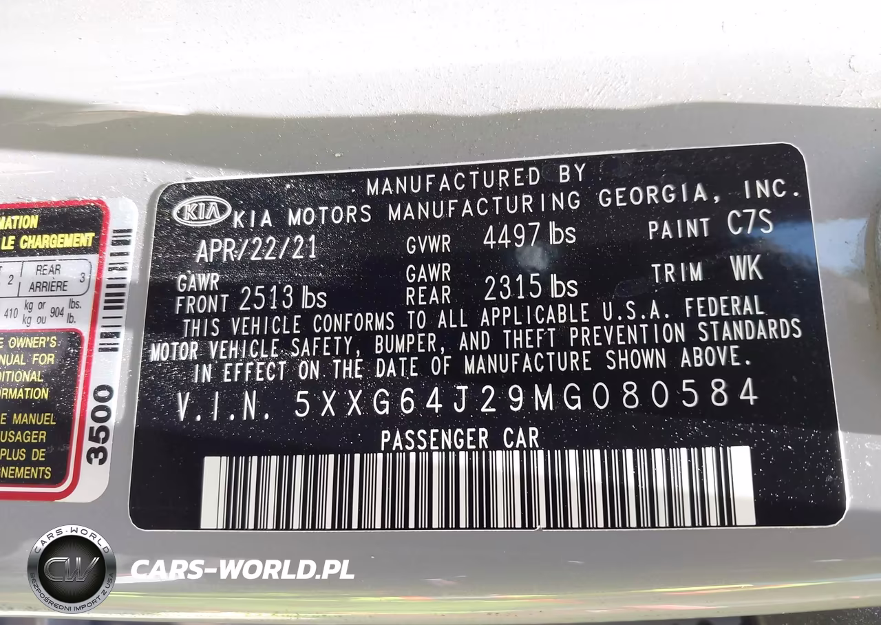 2021 Kia K5 Gt-Line VIN:5XXG64J29MG080584 - 9