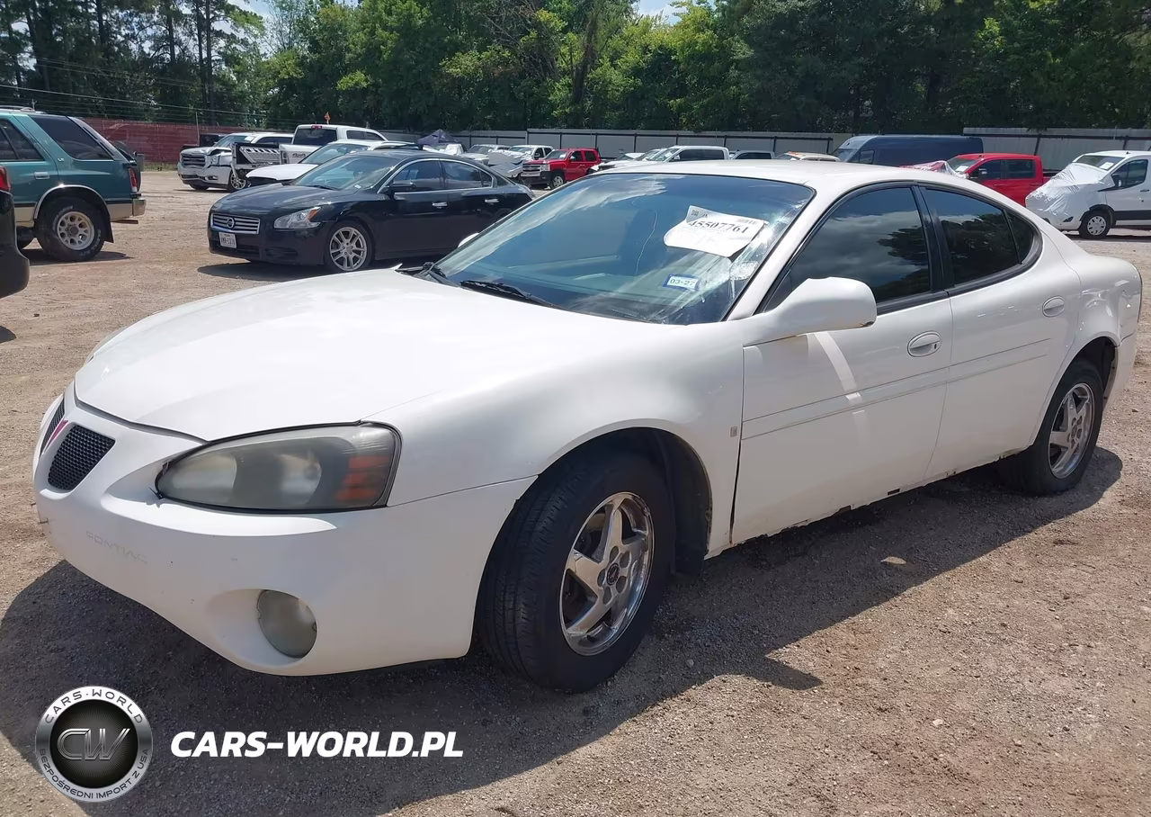 2008 Pontiac Grand Prix VIN:2G2WP552X81174661 - 2
