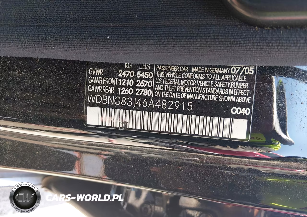 2006 Mercedes-Benz S 430 4Matic VIN:WDBNG83J46A482915 - 9