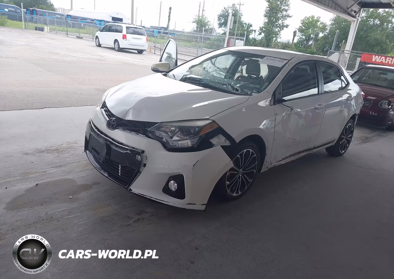 2015 Toyota Corolla S Plus VIN:2T1BURHE6FC296660 - 2