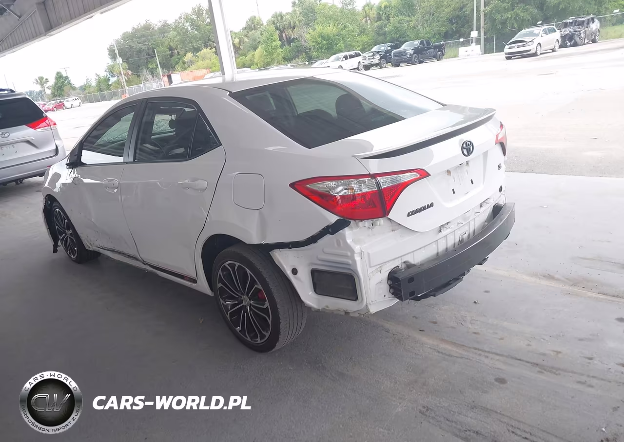 2015 Toyota Corolla S Plus VIN:2T1BURHE6FC296660 - 3