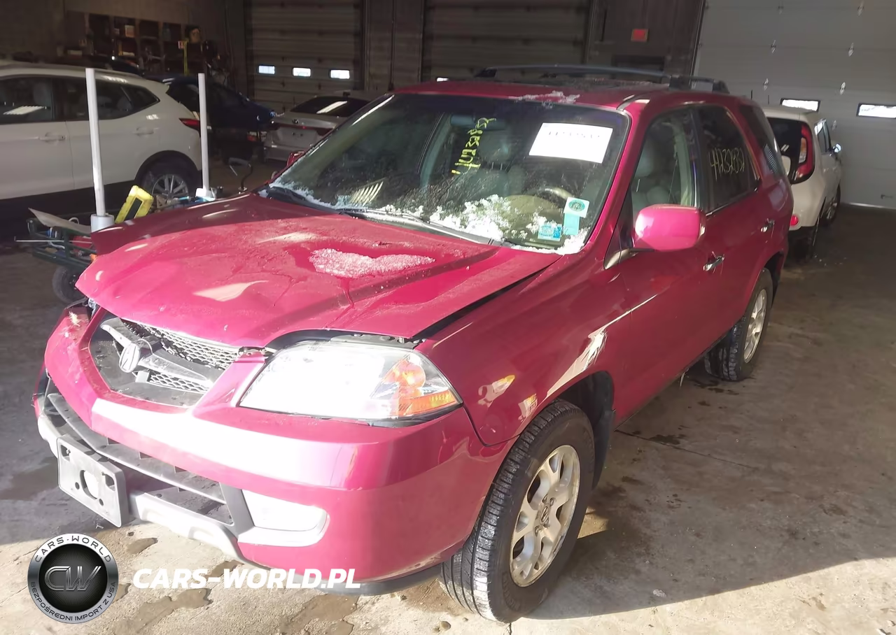 2002 Acura Mdx VIN:2HNYD18672H517875 - 2