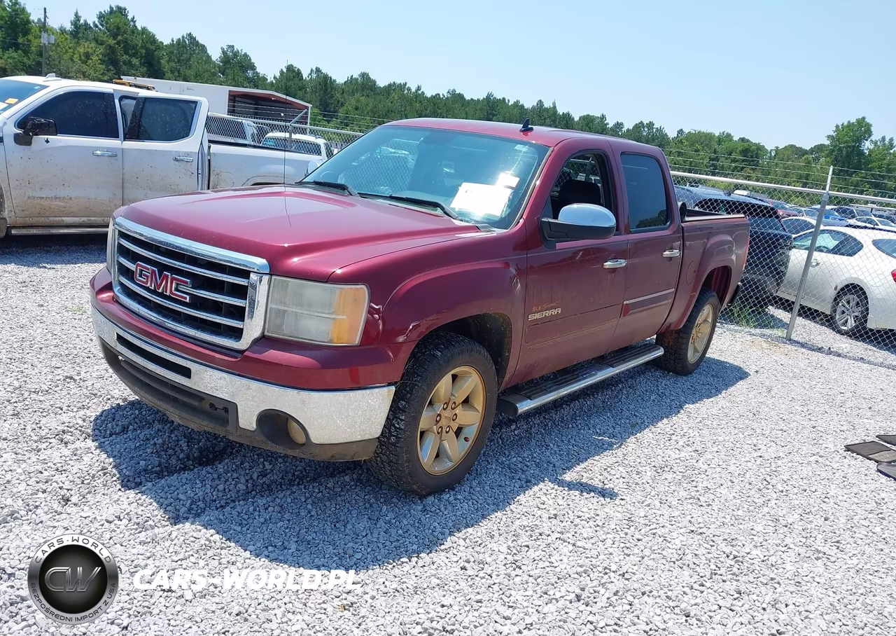 2013 GMC Sierra 1500 Sle VIN:3GTP1VE09DG279127 - 2