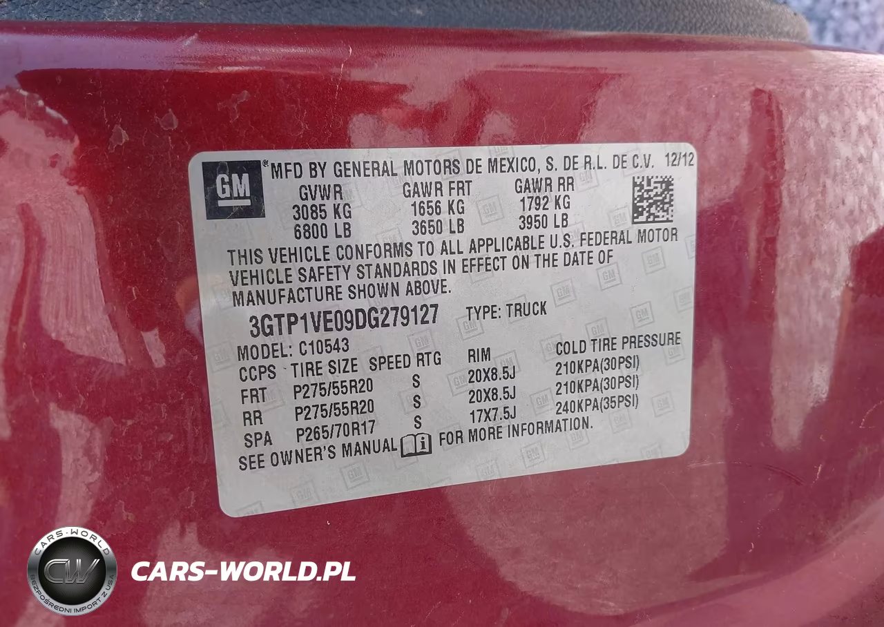 2013 GMC Sierra 1500 Sle VIN:3GTP1VE09DG279127 - 9