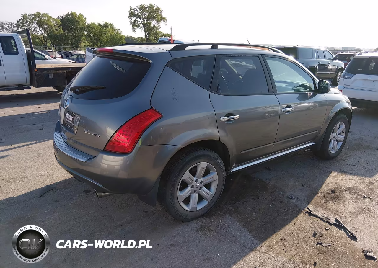 2007 Nissan Murano Sl VIN:JN8AZ08W37W607251 - 4