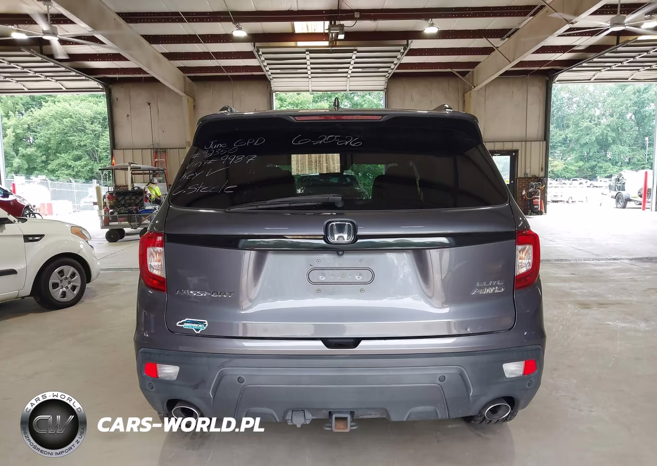 2021 Honda Passport Awd Elite VIN:5FNYF8H08MB019987 - 16