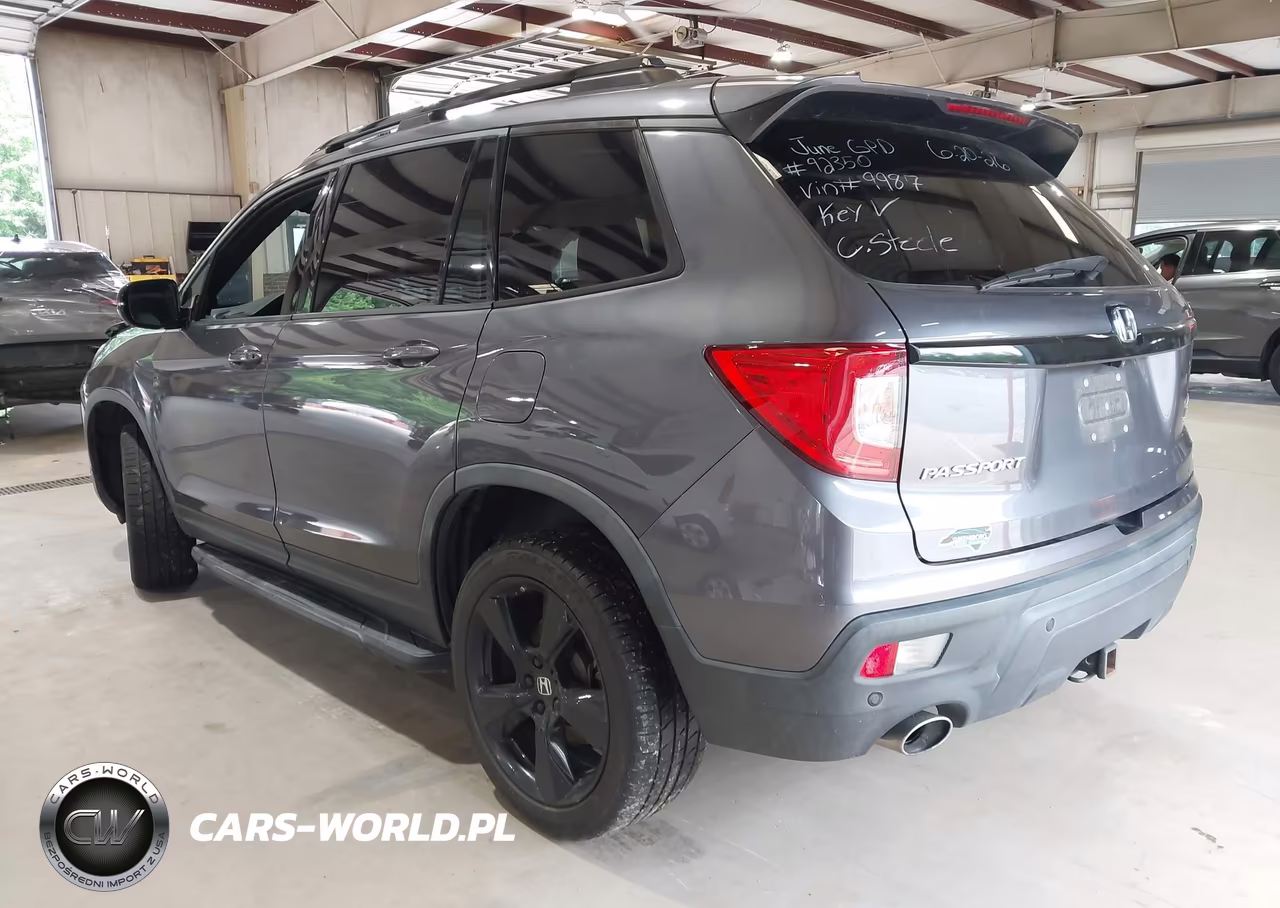 2021 Honda Passport Awd Elite VIN:5FNYF8H08MB019987 - 3