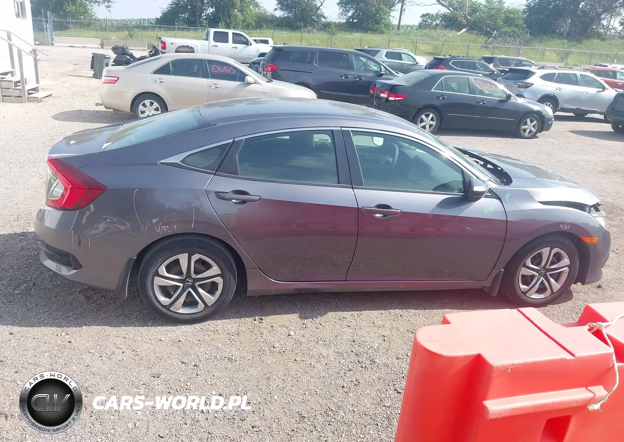 2018 Honda Civic Lx VIN:19XFC2F51JE017897 - 13