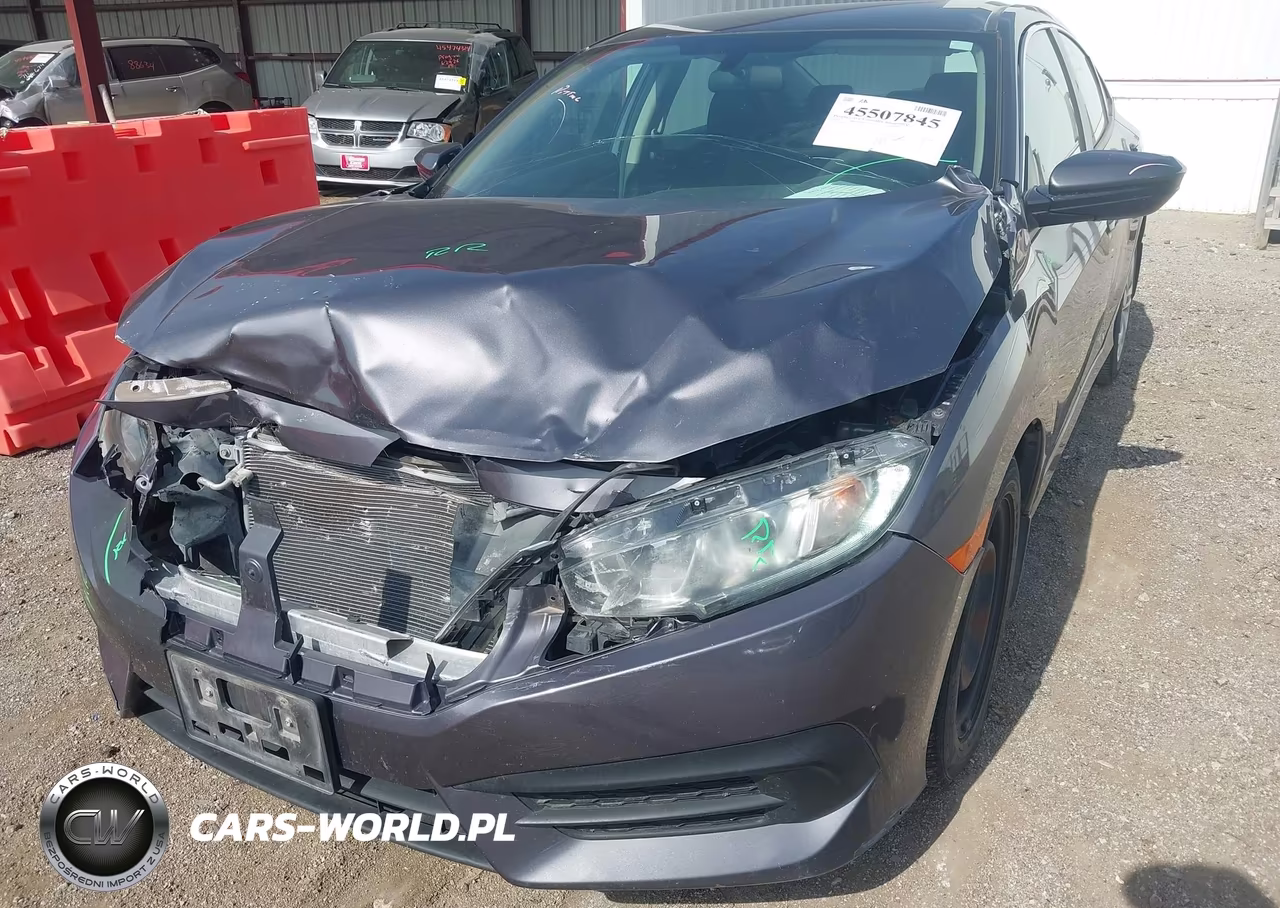 2018 Honda Civic Lx VIN:19XFC2F51JE017897 - 18