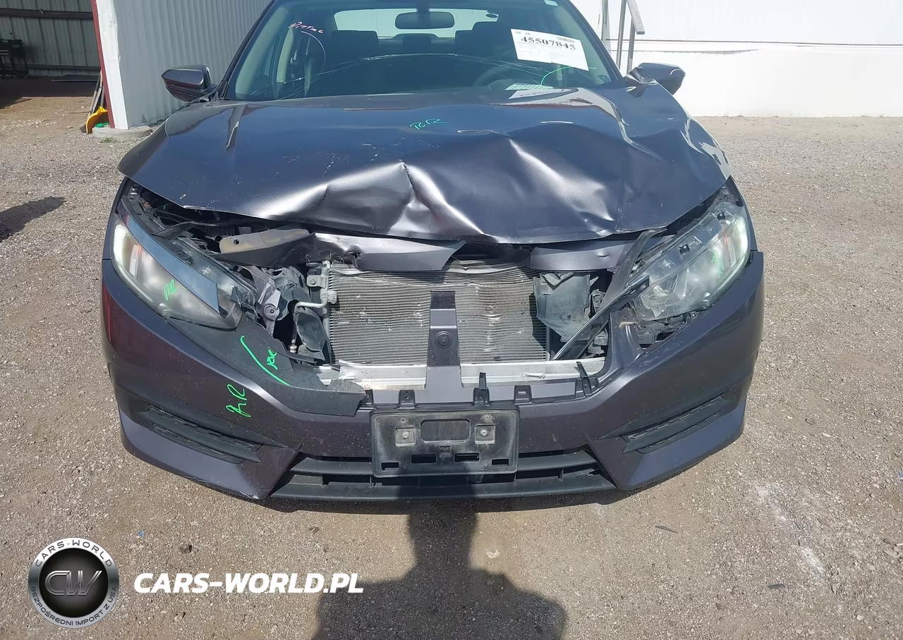 2018 Honda Civic Lx VIN:19XFC2F51JE017897 - 6