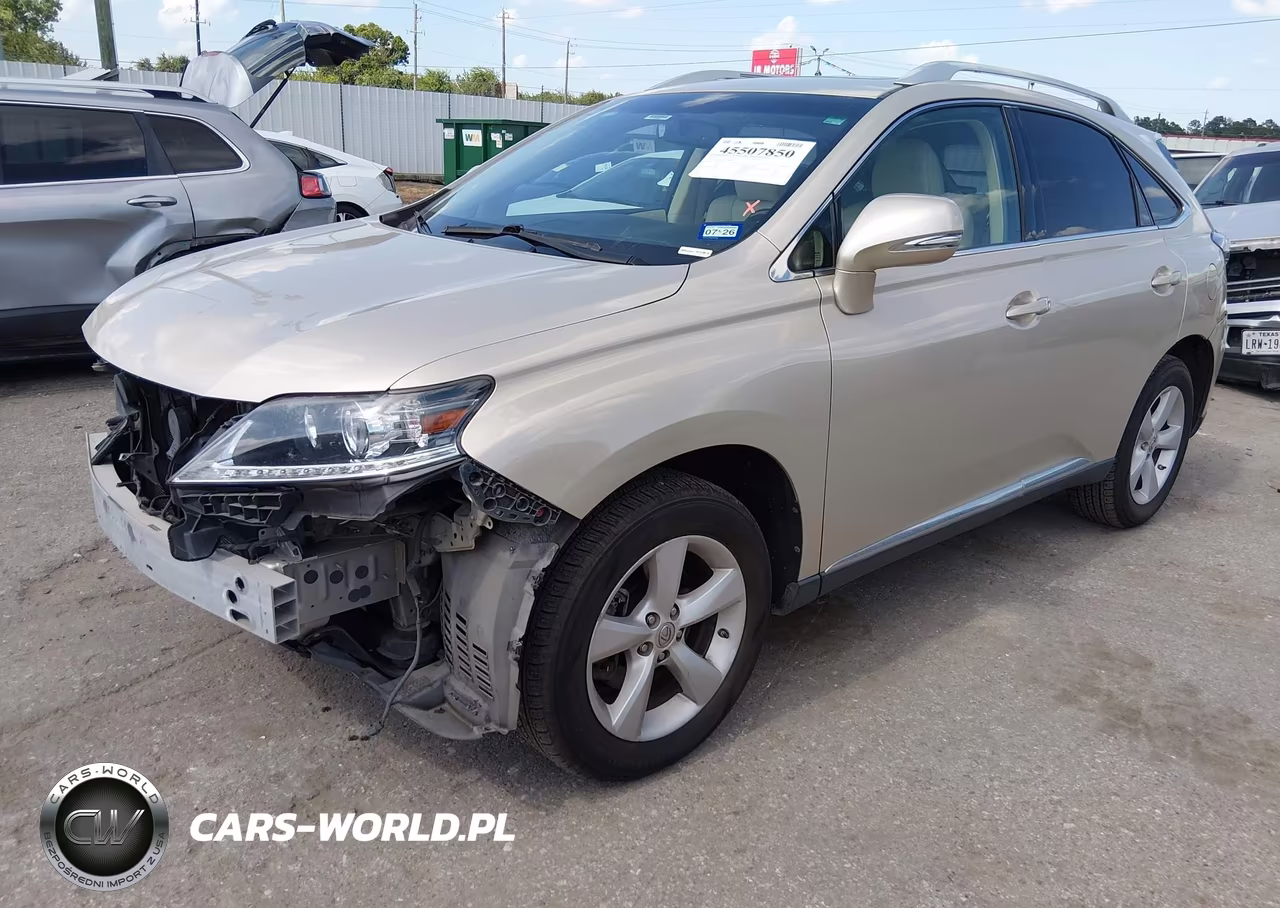 2013 Lexus Rx 350 VIN:2T2ZK1BA5DC123880 - 2