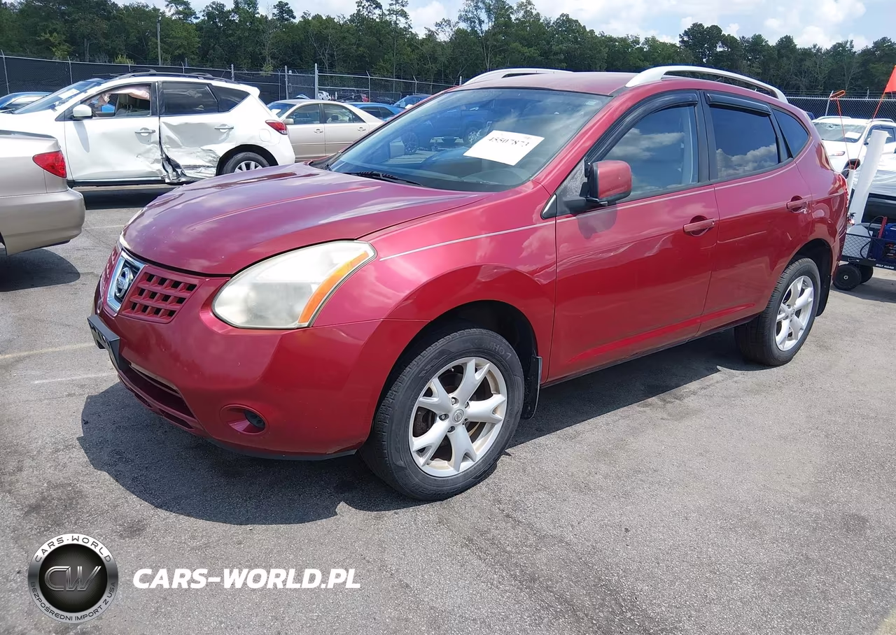 2009 Nissan Rogue Sl VIN:JN8AS58V79W191720 - 2