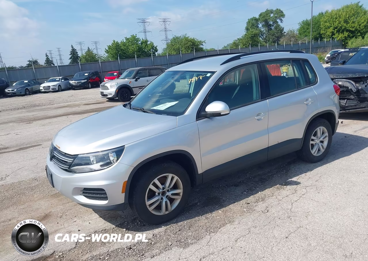 2015 Volkswagen Tiguan S VIN:WVGAV7AX3FW566648 - 2