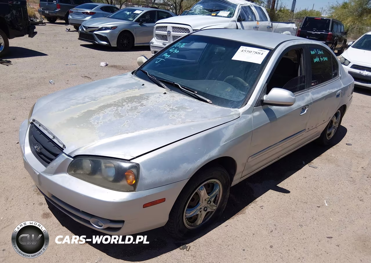 2005 Hyundai Elantra Gls-Gt VIN:KMHDN46D25U949310 - 2