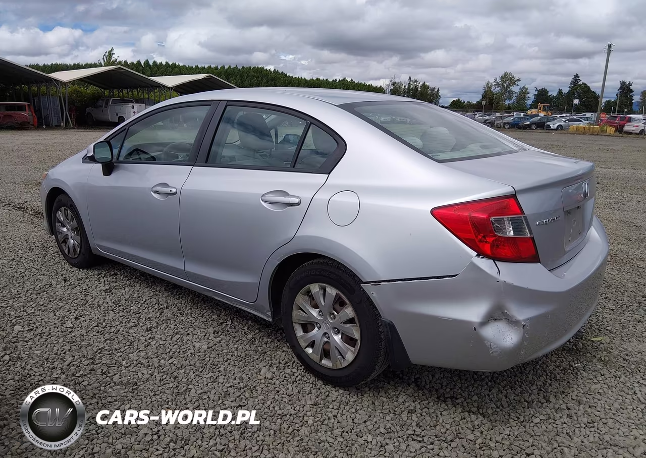 2012 Honda Civic Lx VIN:19XFB2F51CE378570 - 3