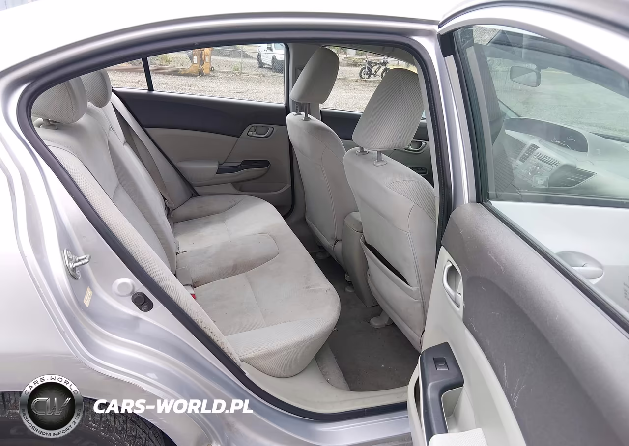 2012 Honda Civic Lx VIN:19XFB2F51CE378570 - 8