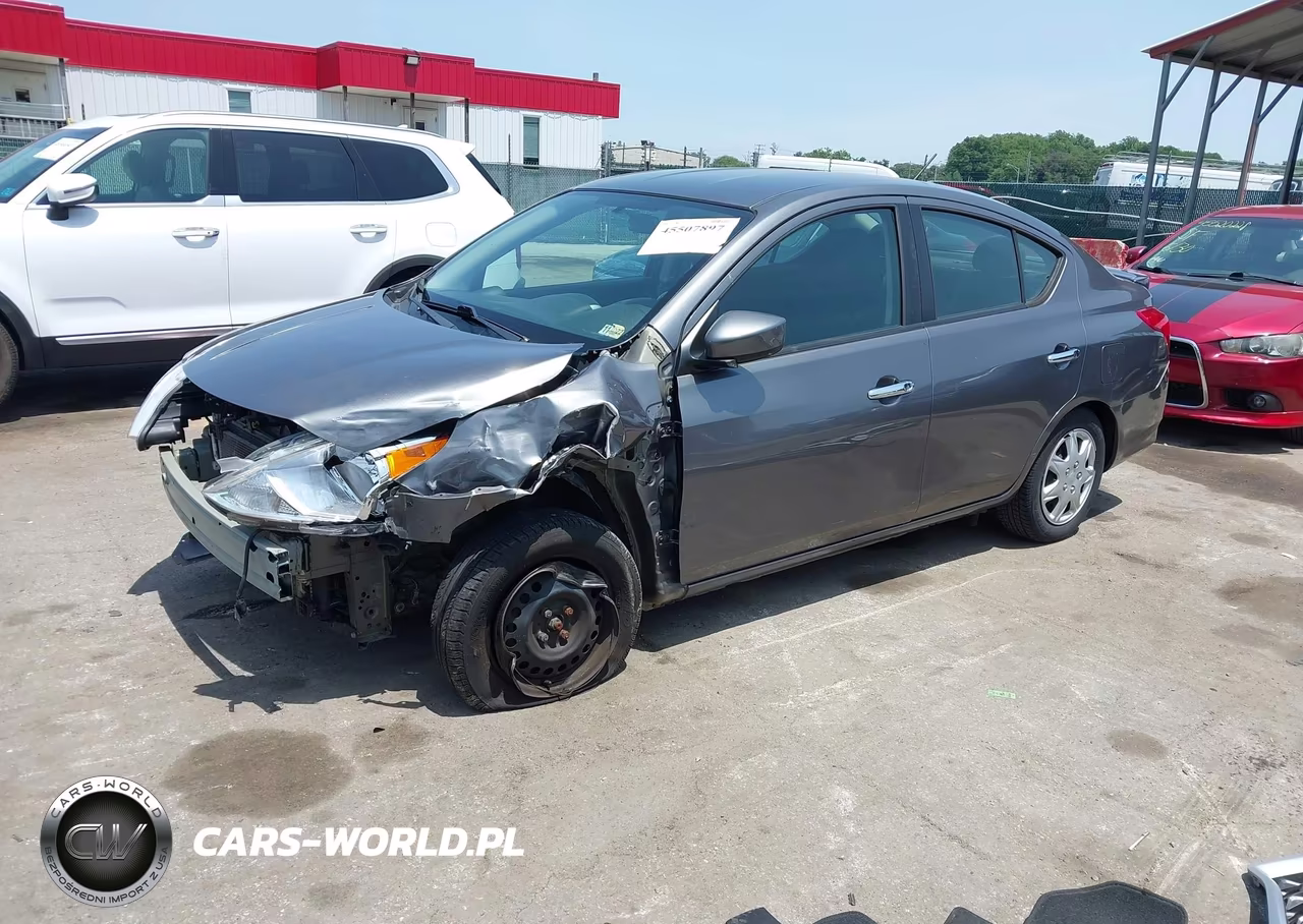 2017 Nissan Versa 1.6 Sv VIN:3N1CN7AP3HL897867 - 2