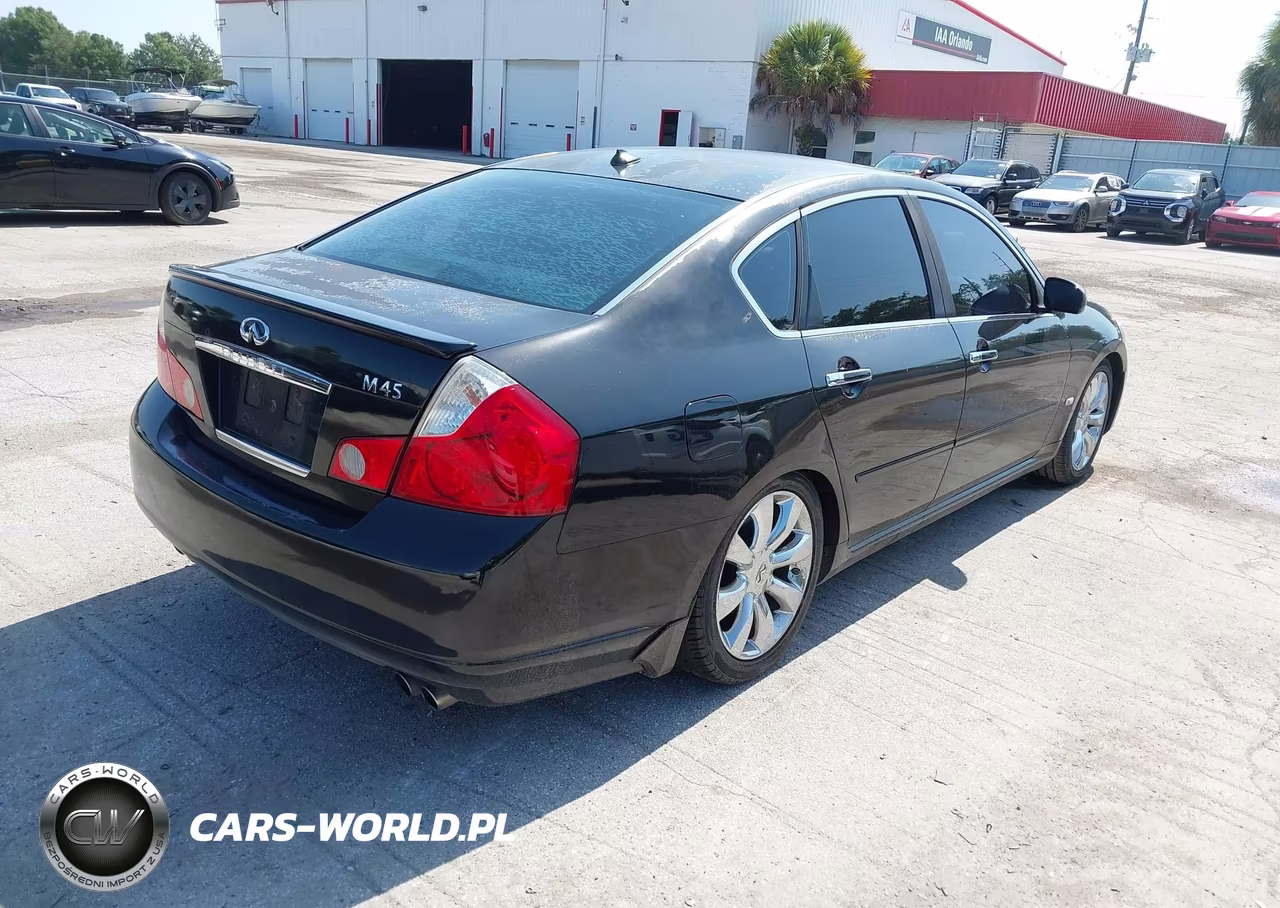 2006 Infiniti M45 VIN:JNKBY01E76M207156 - 4