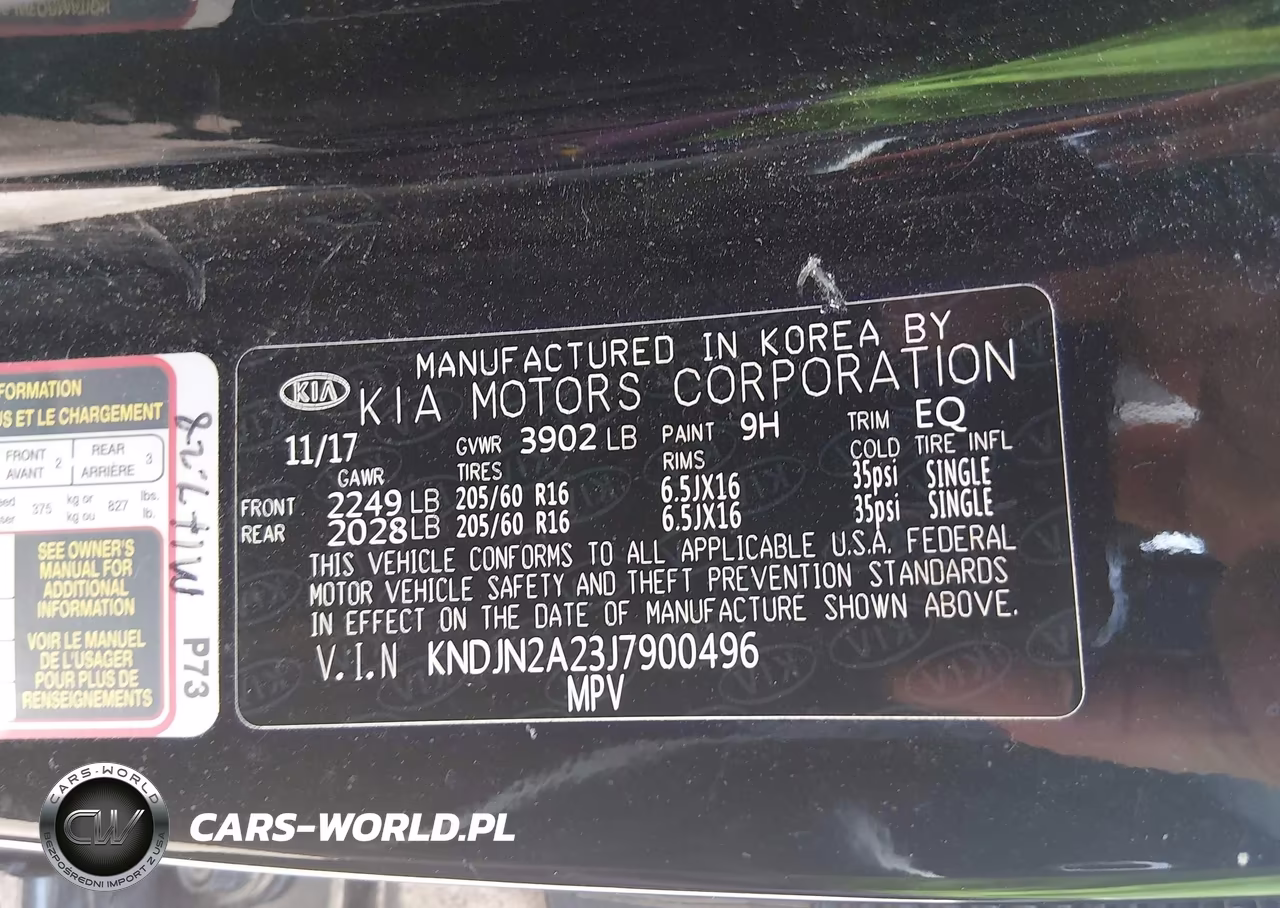 2018 Kia Soul VIN:KNDJN2A23J7900496 - 9
