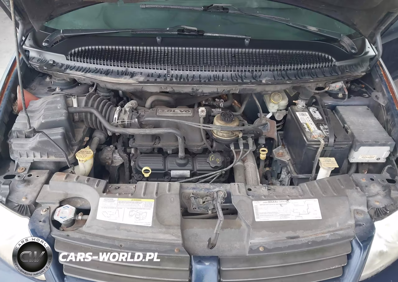 2005 Dodge Caravan Sxt VIN:2D4GP44L45R113813 - 10
