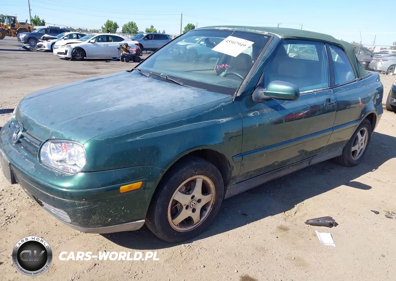 1999 Volkswagen Cabrio Gls VIN:3VWDB61E5XM811824 - 2