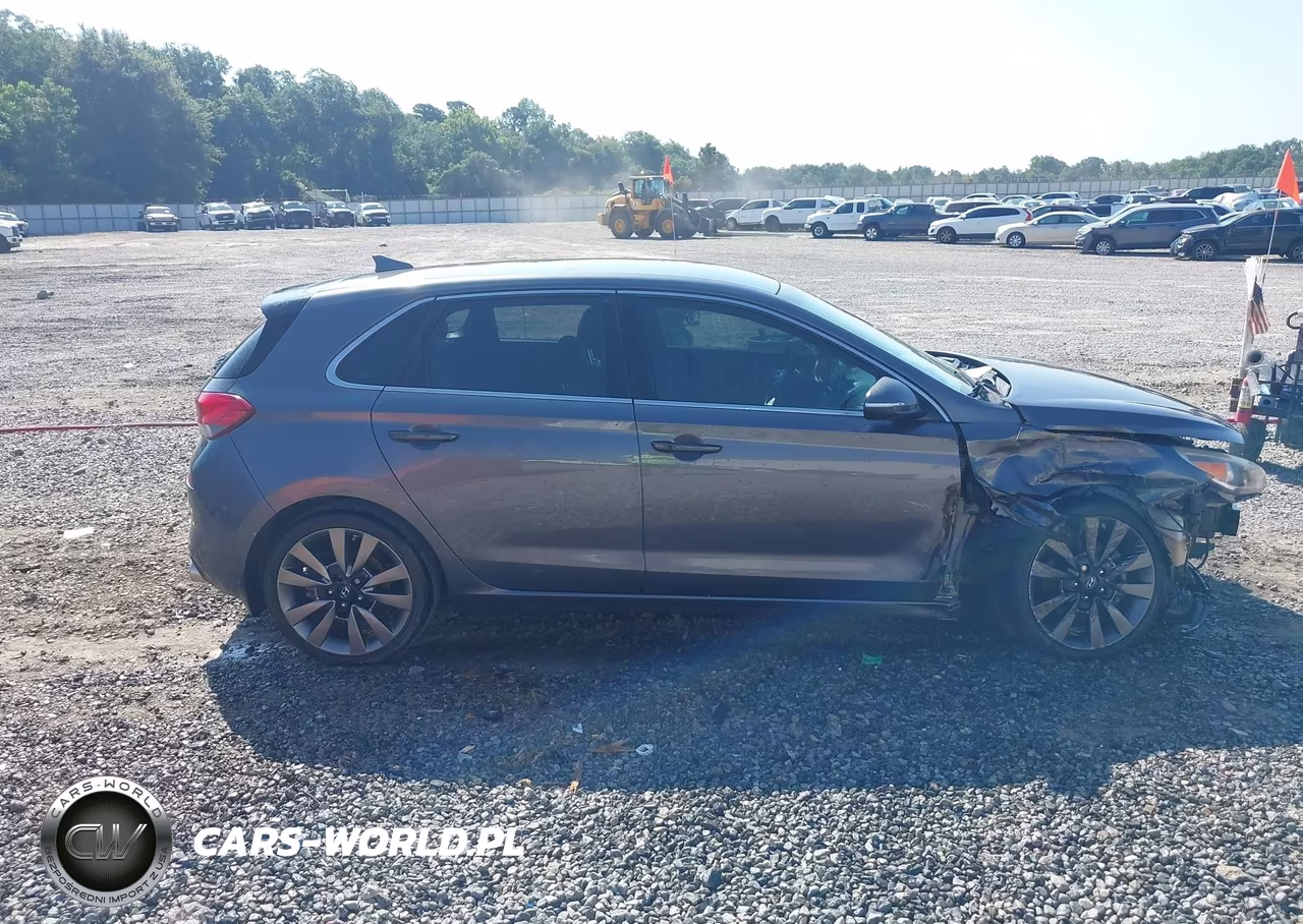 2018 Hyundai Elantra Gt Sport VIN:KMHH55LC5JU038305 - 14