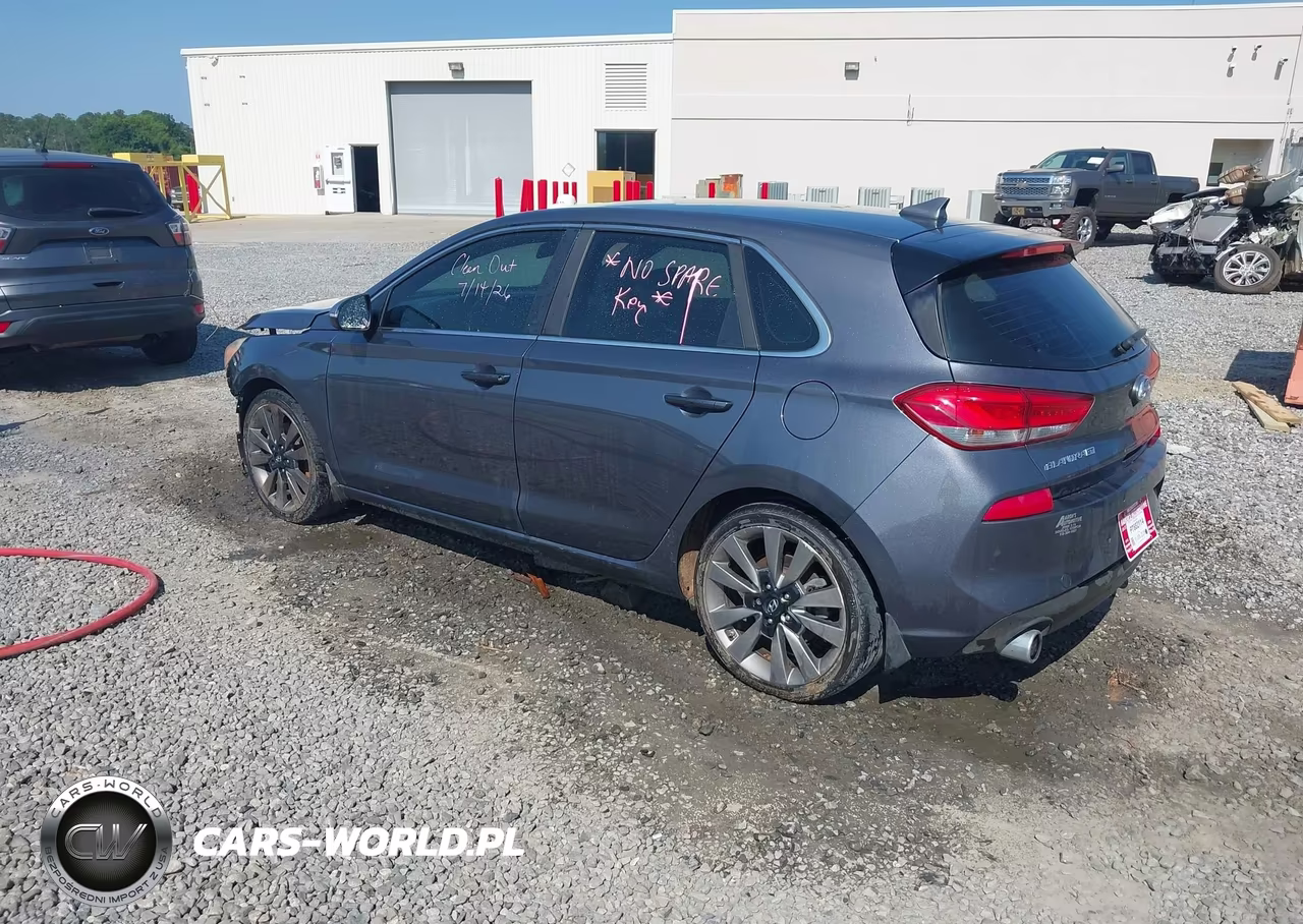 2018 Hyundai Elantra Gt Sport VIN:KMHH55LC5JU038305 - 3