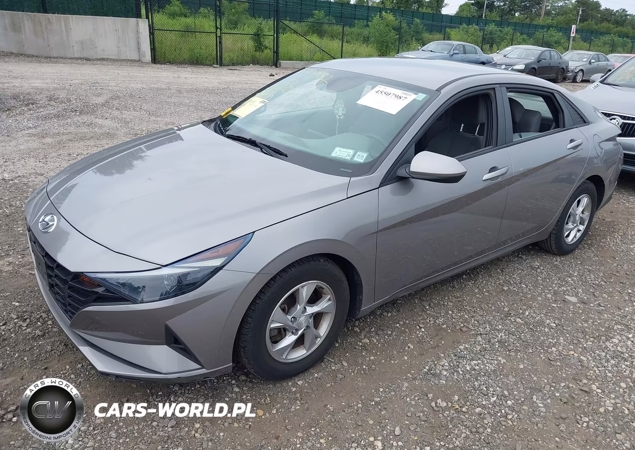 2021 Hyundai Elantra Se VIN:KMHLL4AG1MU150054 - 2