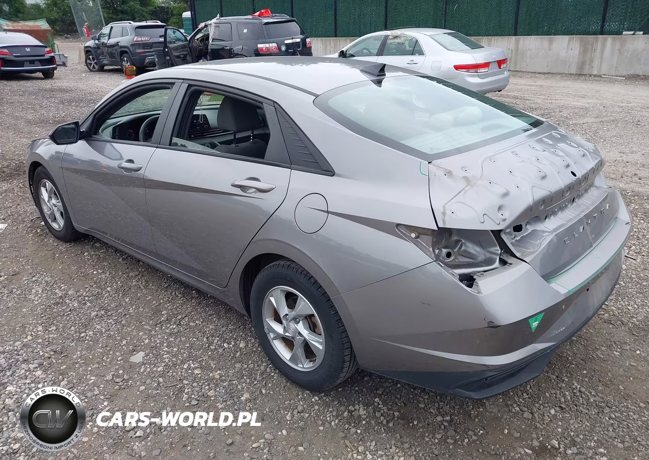 2021 Hyundai Elantra Se VIN:KMHLL4AG1MU150054 - 3