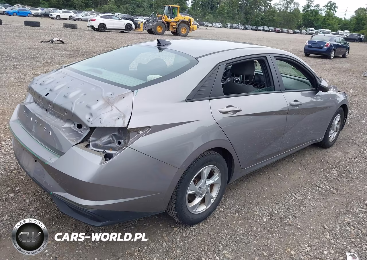 2021 Hyundai Elantra Se VIN:KMHLL4AG1MU150054 - 4