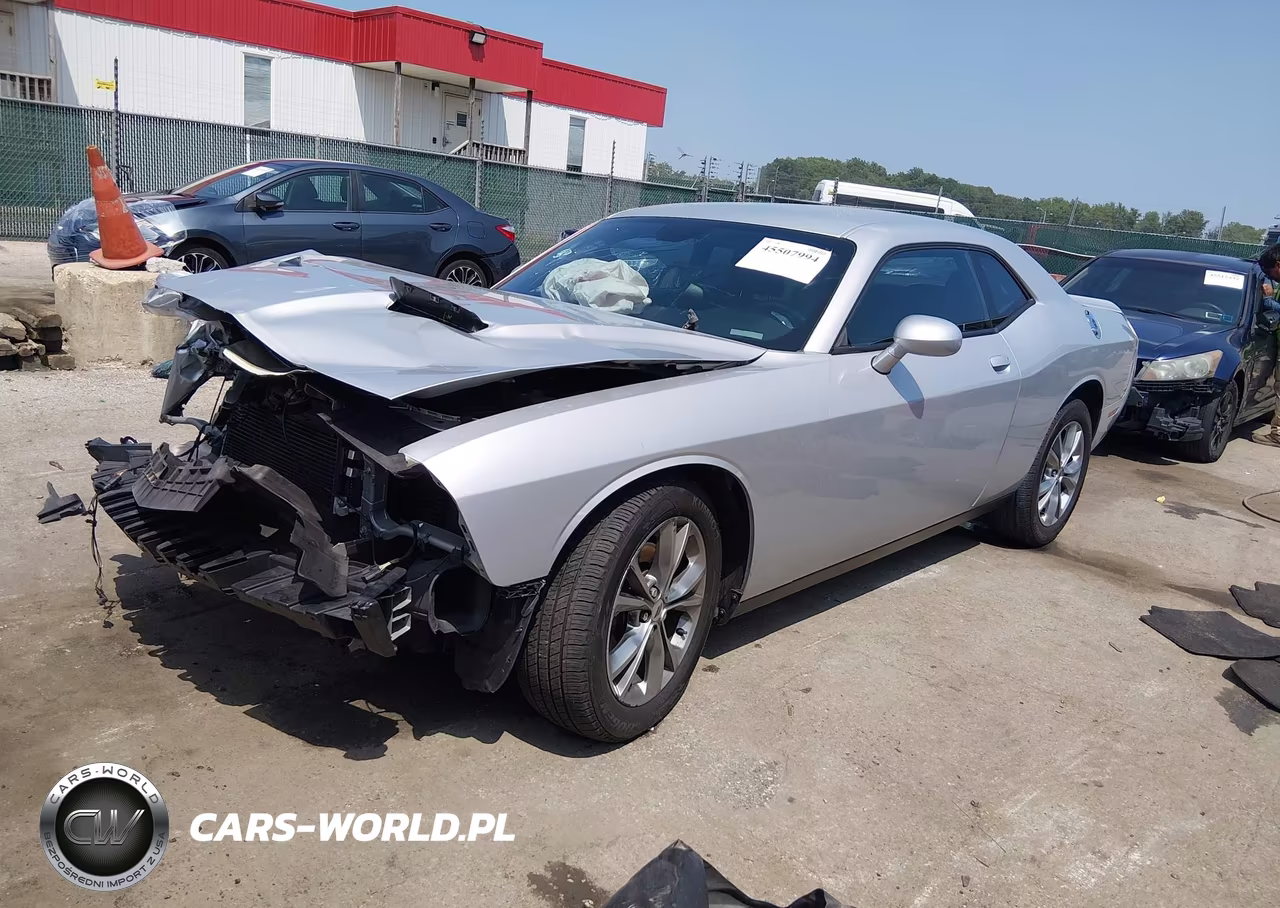 2021 Dodge Challenger Sxt Awd VIN:2C3CDZGG2MH547477 - 2