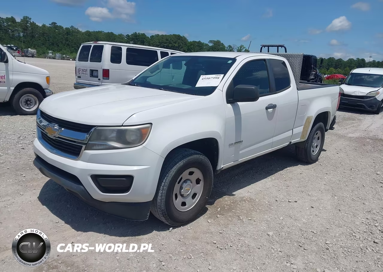 2016 Chevrolet Colorado 2Wd Wt VIN:1GCHSBEA5G1337195 - 2