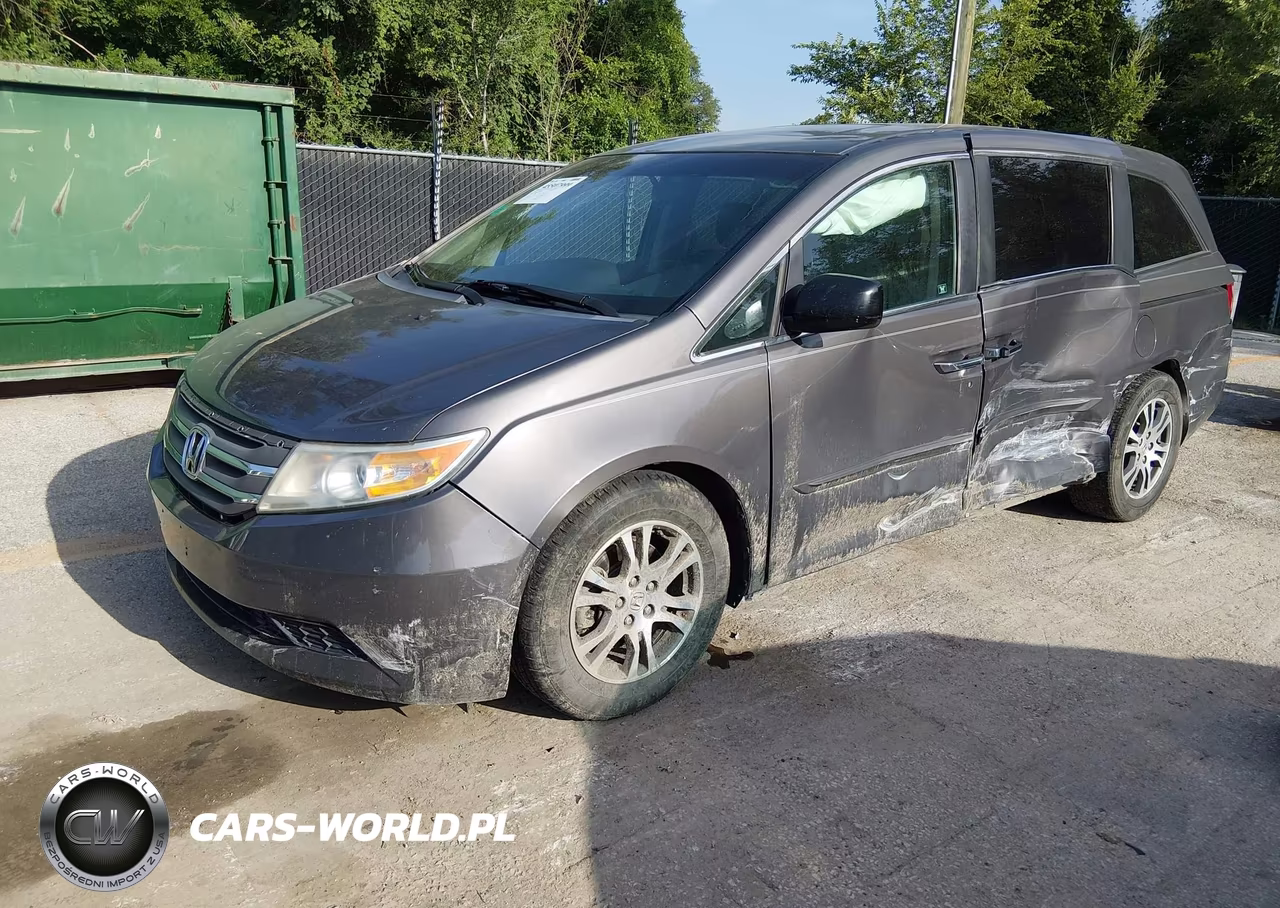 2012 Honda Odyssey Ex-L VIN:5FNRL5H68CB116461 - 2