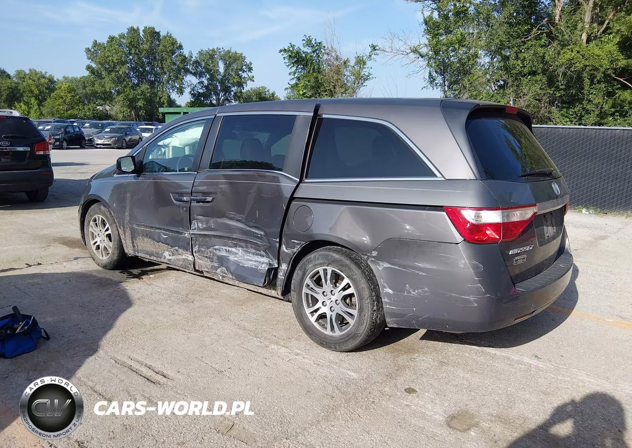 2012 Honda Odyssey Ex-L VIN:5FNRL5H68CB116461 - 3