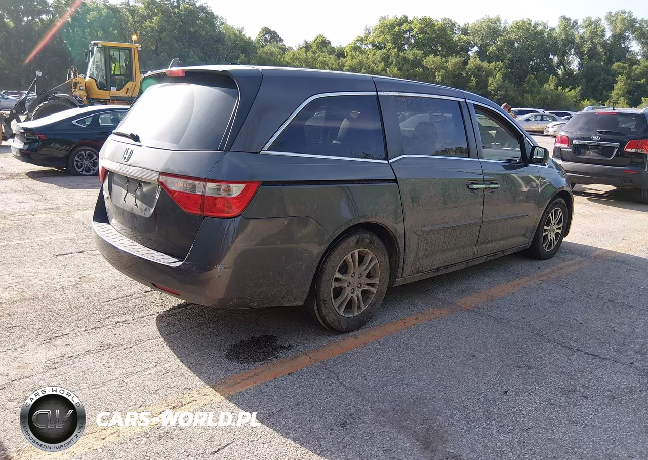 2012 Honda Odyssey Ex-L VIN:5FNRL5H68CB116461 - 4