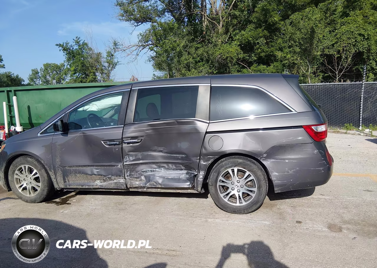 2012 Honda Odyssey Ex-L VIN:5FNRL5H68CB116461 - 6