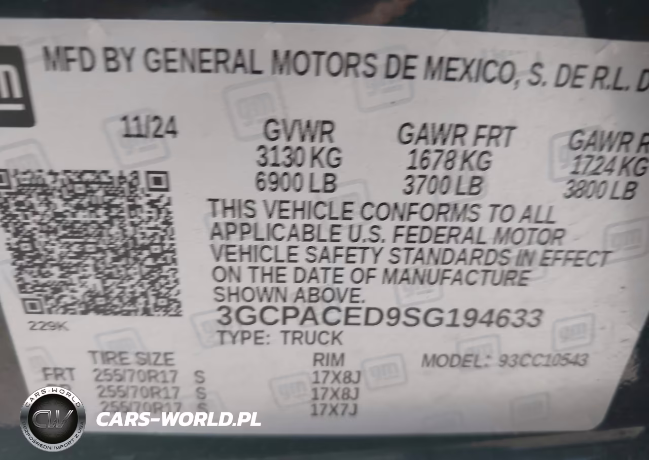 2025 Chevrolet Silverado 1500 2Wd Short Bed Lt VIN:3GCPACED9SG194633 - 9
