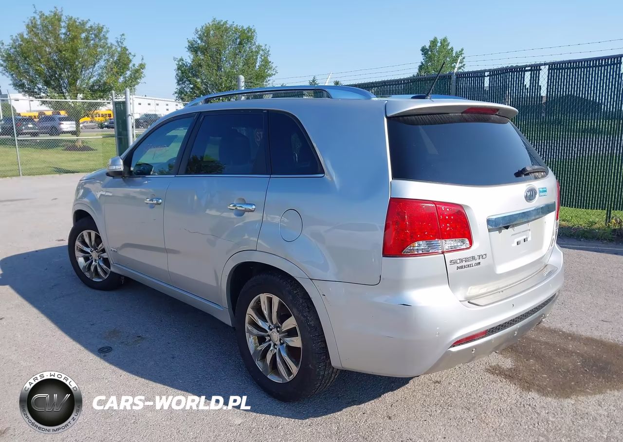 2013 Kia Sorento Sx V6 VIN:5XYKWDA23DG374469 - 3
