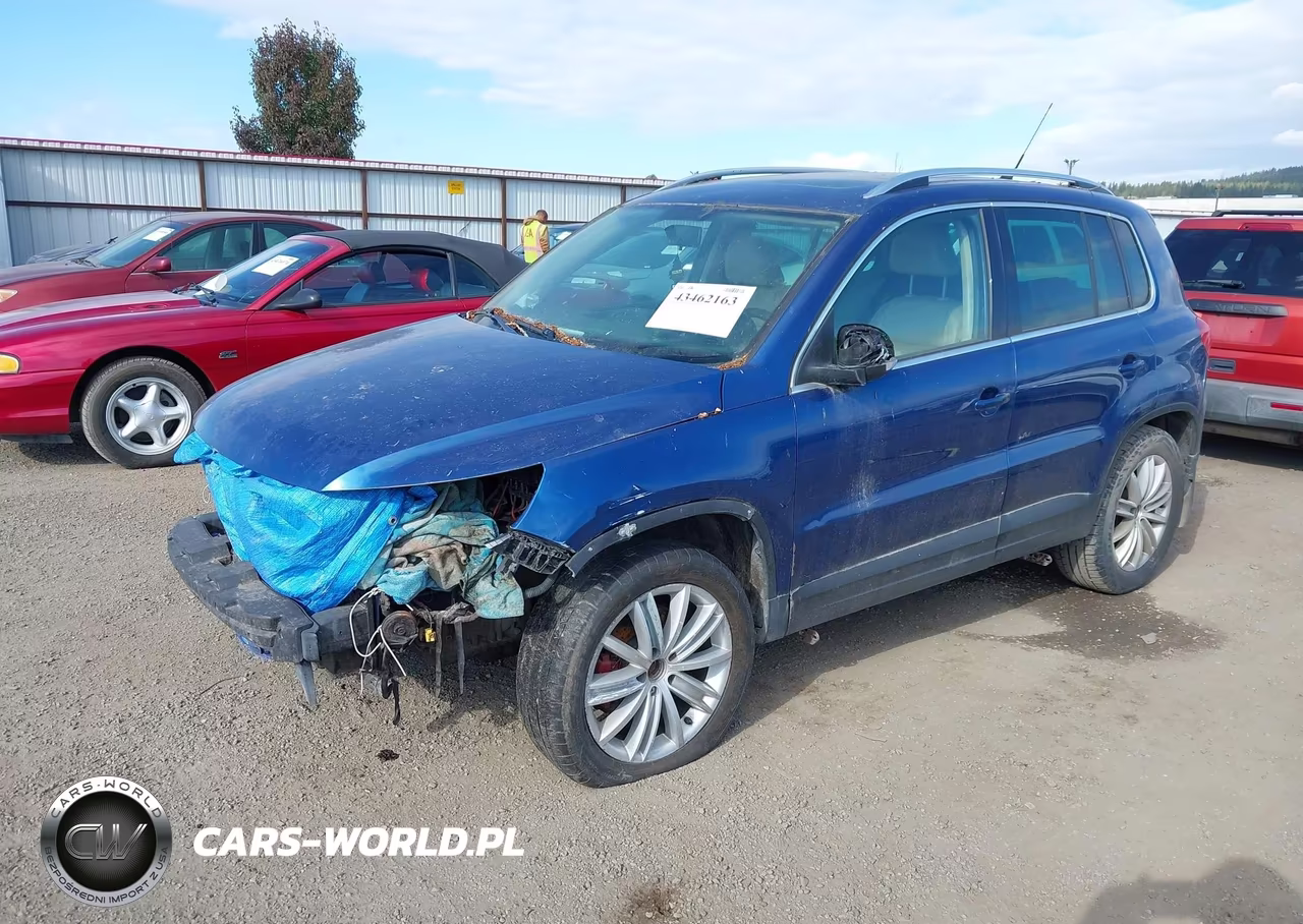 2010 Volkswagen Tiguan Se VIN:WVGBV7AX8AW001387 - 2